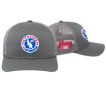 Shoey Time Snapback Rope Hat - Graphite